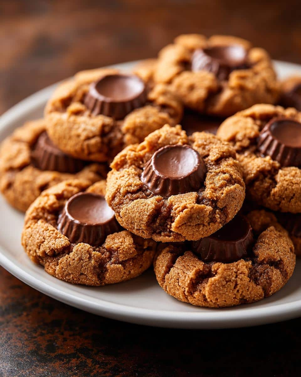 Peanut Butter Cup Thumbprint Cookies - detail 2