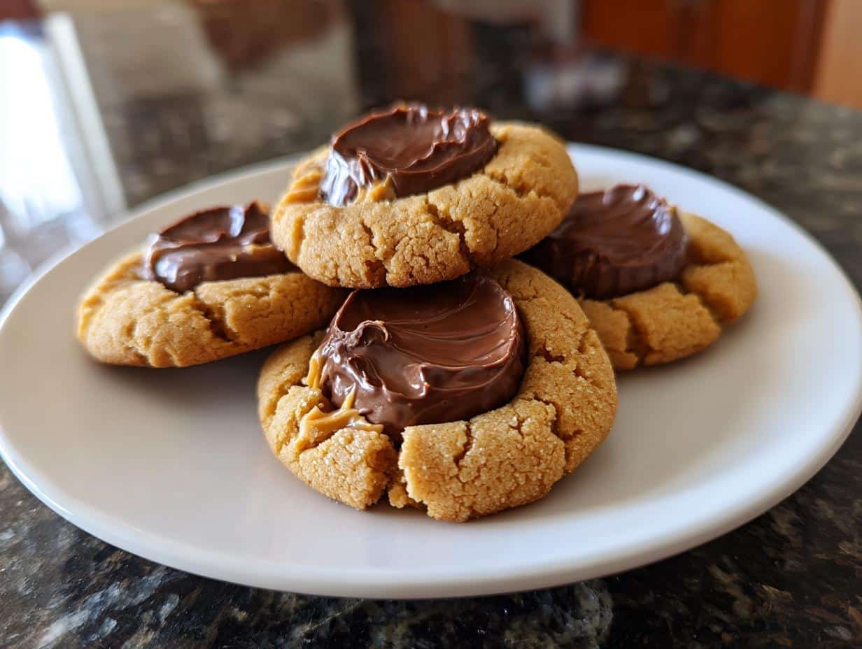 Irresistible Peanut Butter Cup Thumbprint Cookies in 30 Minutes