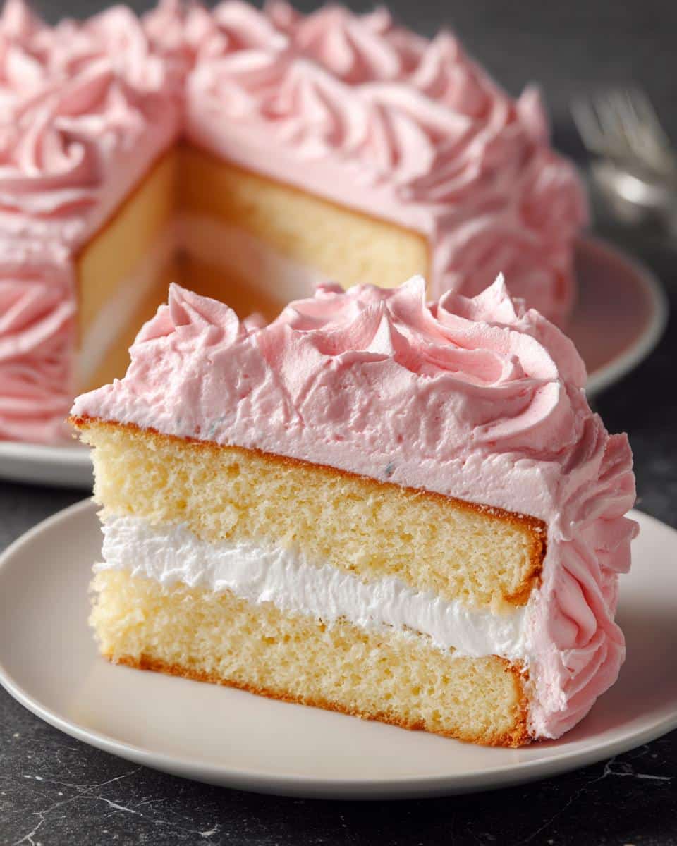 Petal Pink Cream Cakes - detail 1