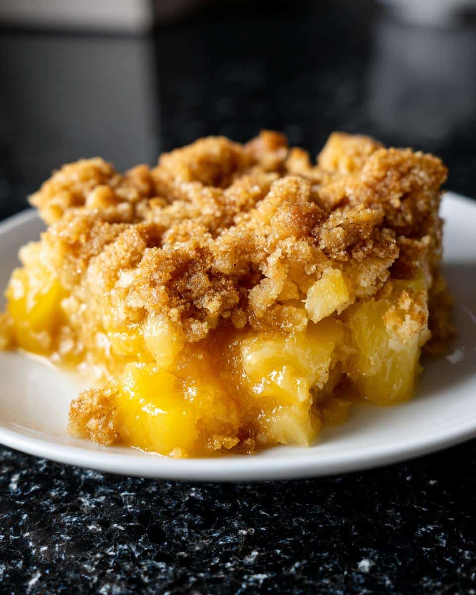 Pineapple Dump Cake - detail 2