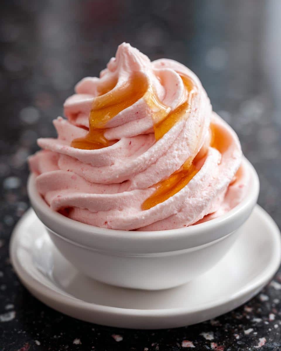 Pink Whipped Yogurt Dip - detail 1