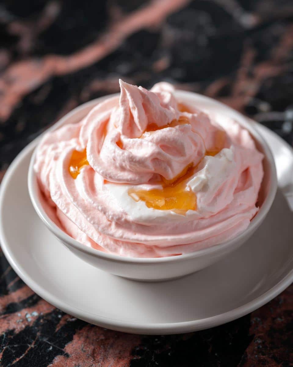 Pink Whipped Yogurt Dip - detail 2