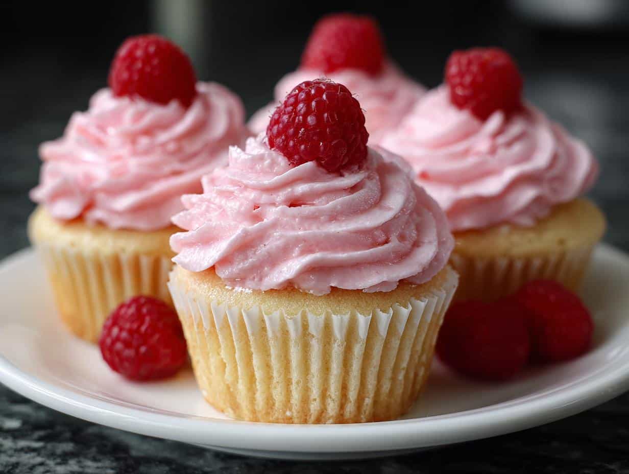 30 Raspberry Champagne Cupcakes to WOW Your Valentine