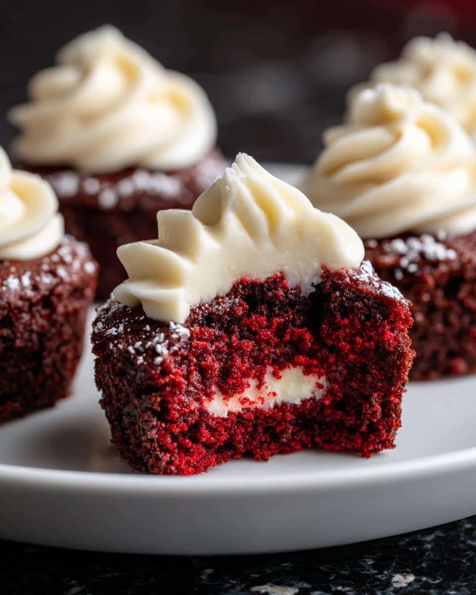 Red Velvet Brownie Bites - detail 1