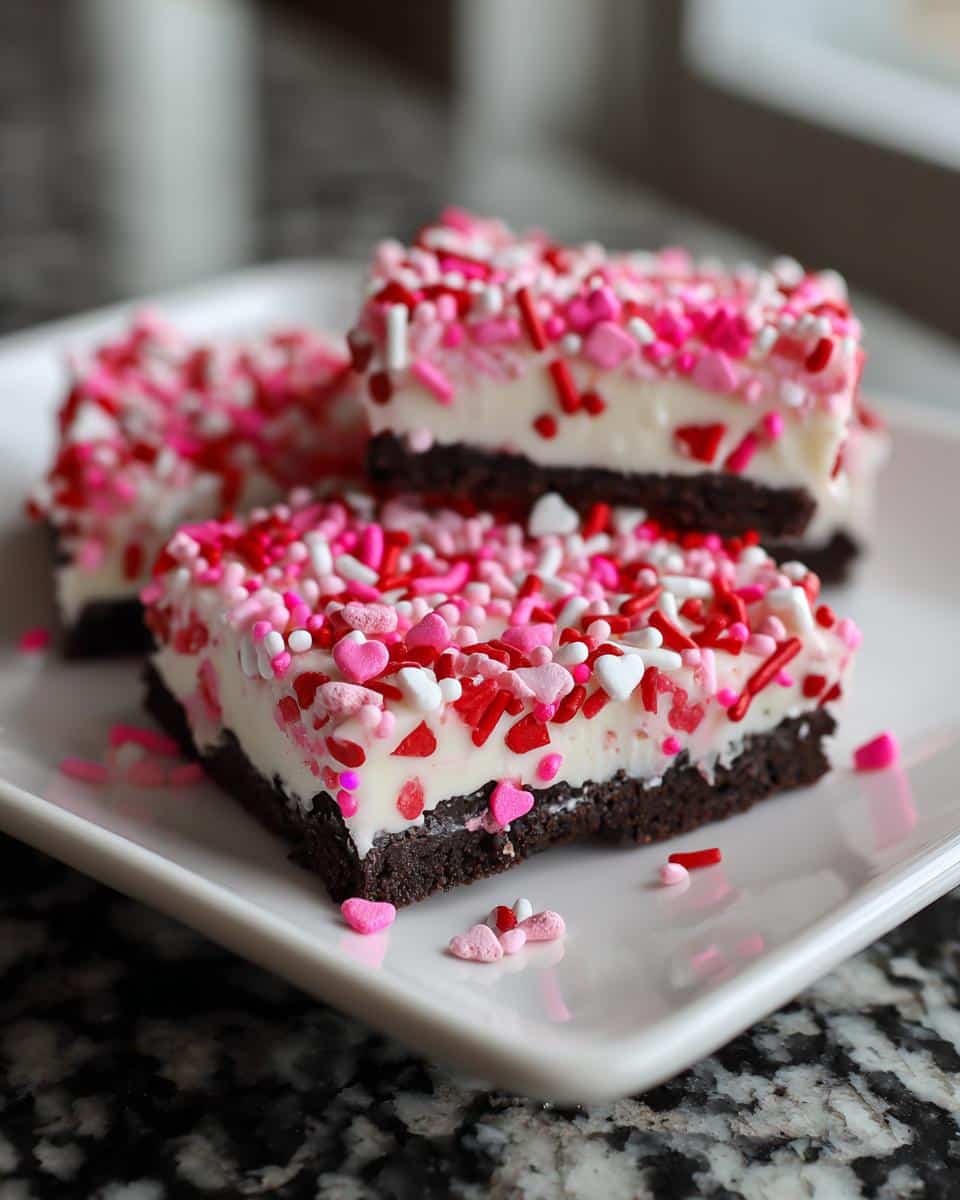 Sprinkle-Dipped Oreo Valentine Bars - detail 2