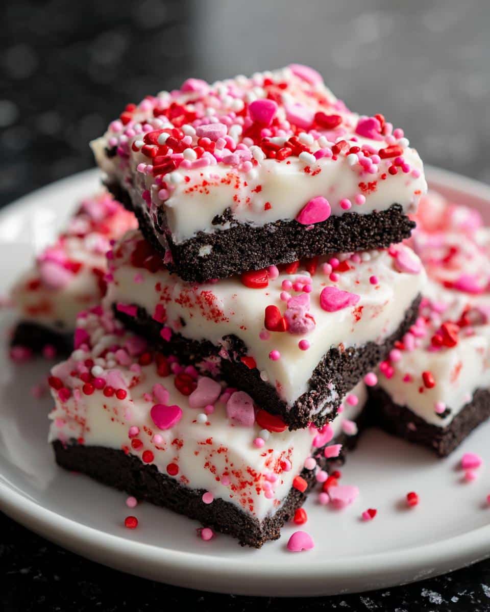 Sprinkle-Dipped Oreo Valentine Bars - detail 4