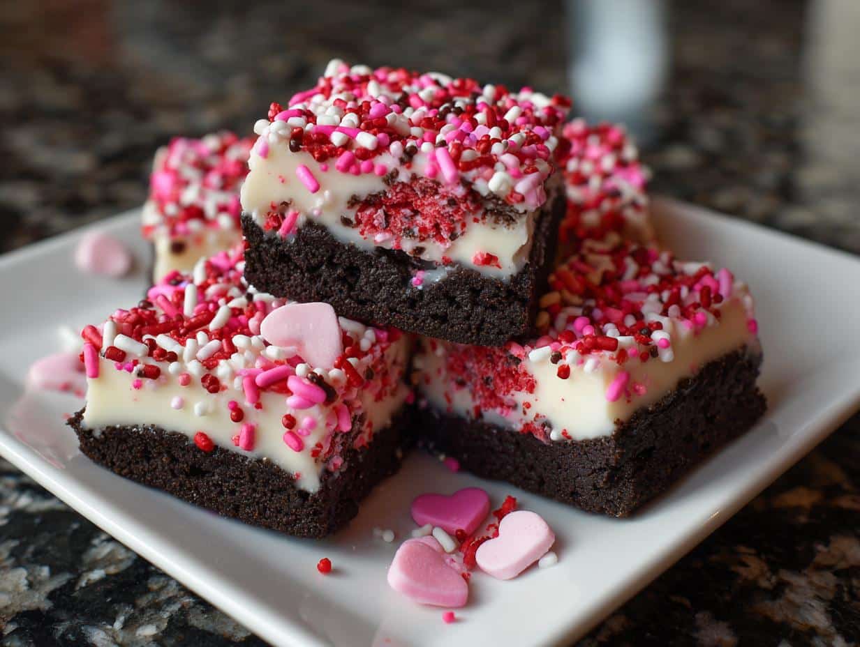 20-Minute Sprinkle-Dipped Oreo Valentine Bars, Irresistible Sweet Love