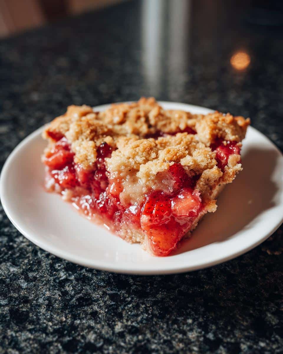 Strawberry Dump Cake - detail 2