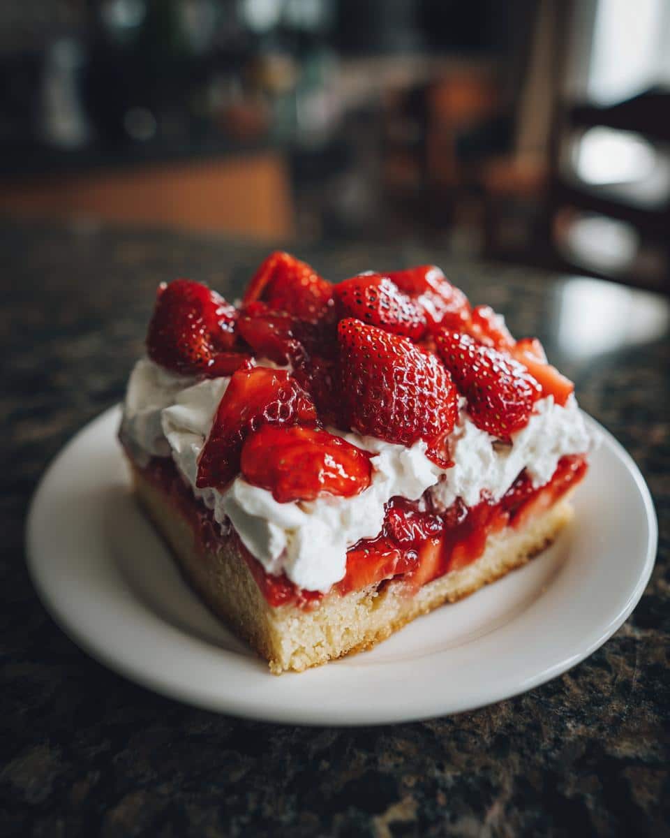 Strawberry Shortcake Blondies - detail 1