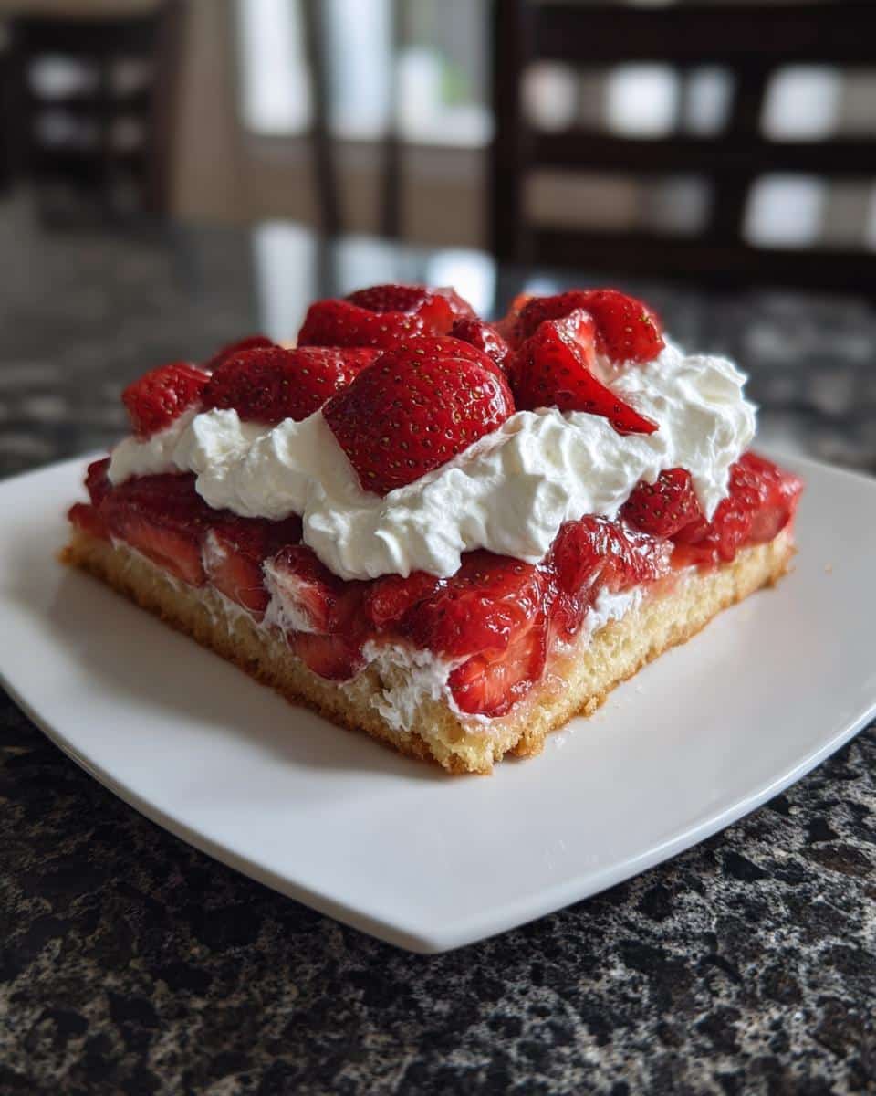 Strawberry Shortcake Blondies - detail 2