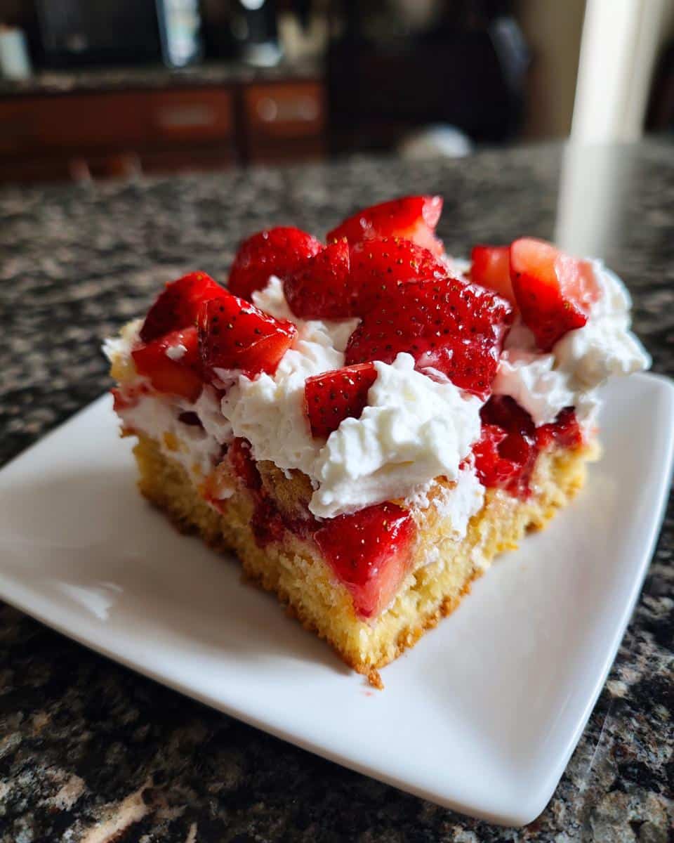 Strawberry Shortcake Blondies - detail 3