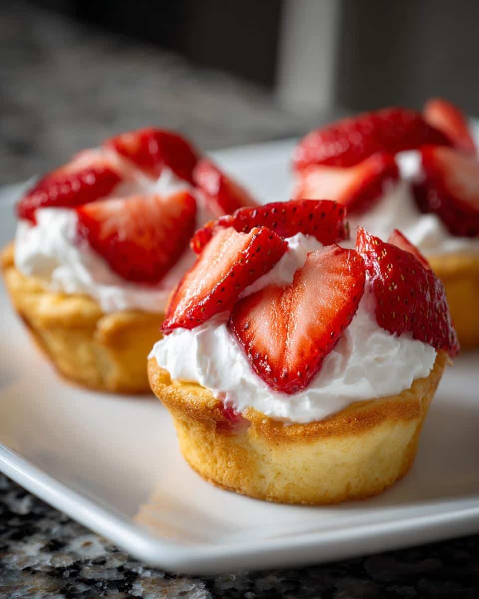 Strawberry Shortcake Cups - detail 1