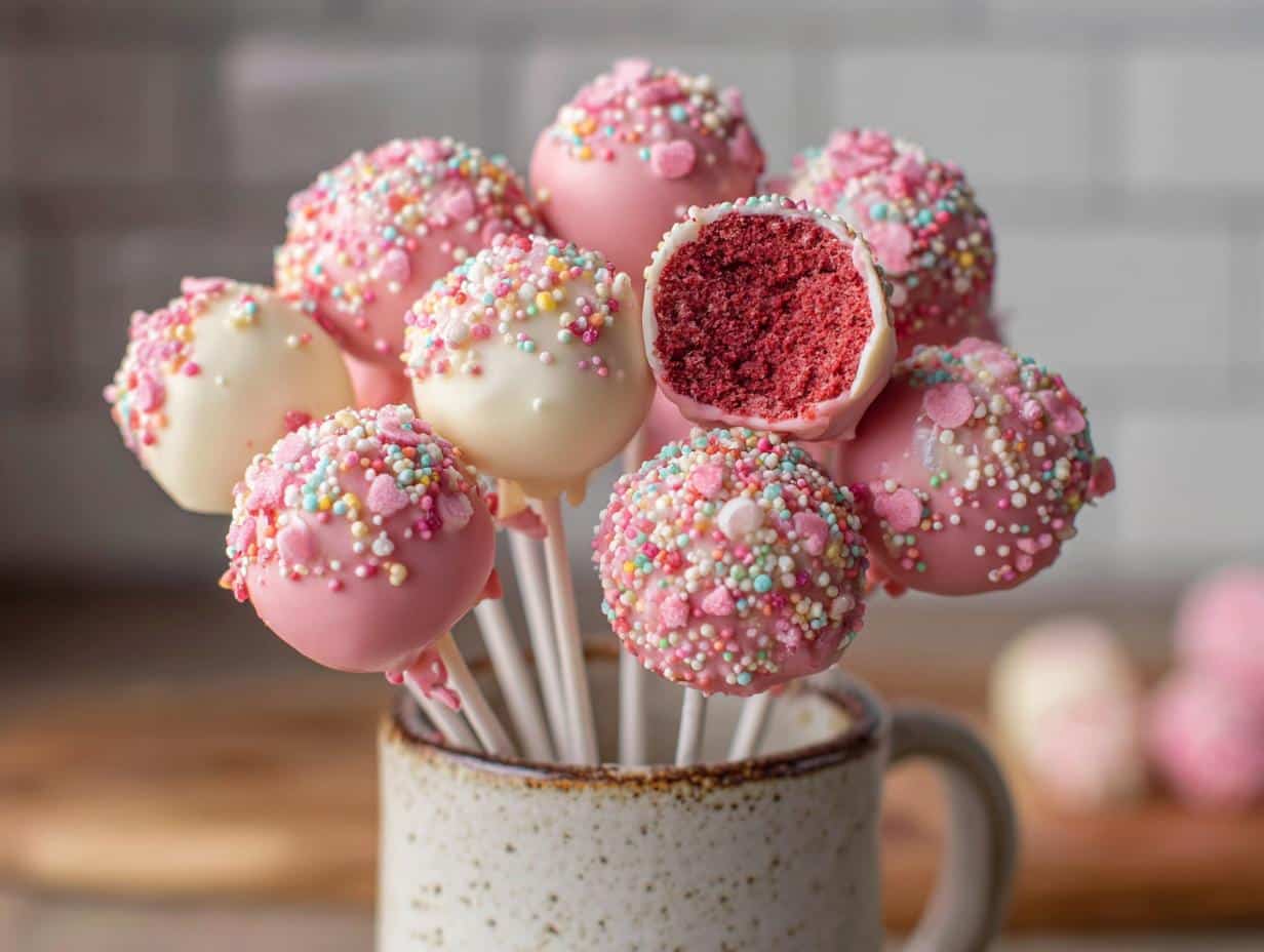 Valentine Cake Pop Bouquet