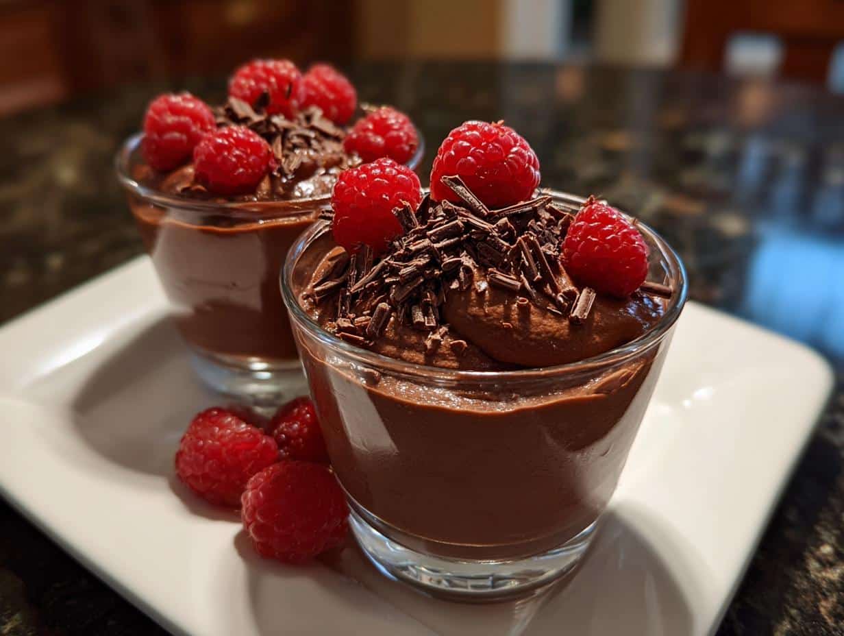 Valentine’s Chocolate Mousse Cups