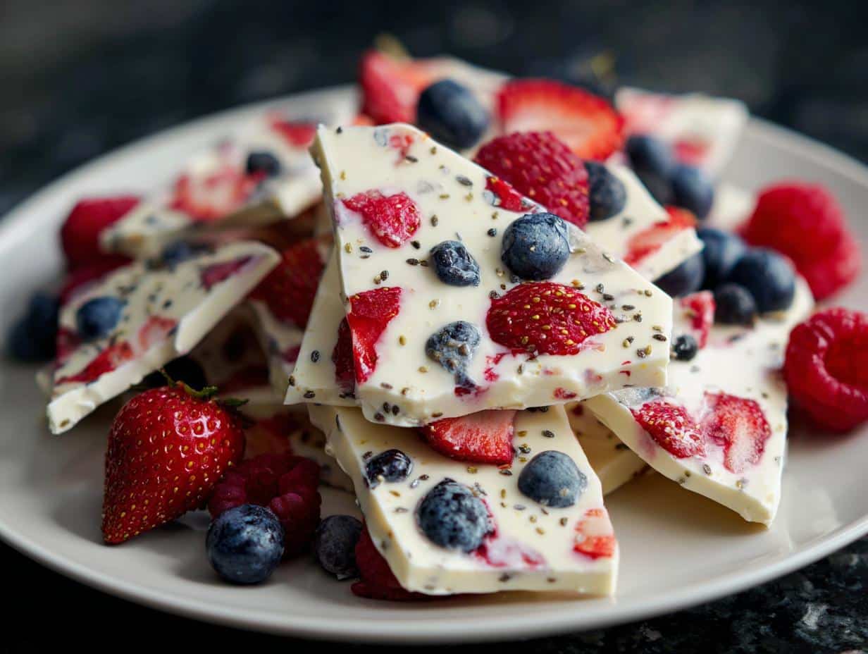 Yogurt Berry Bark