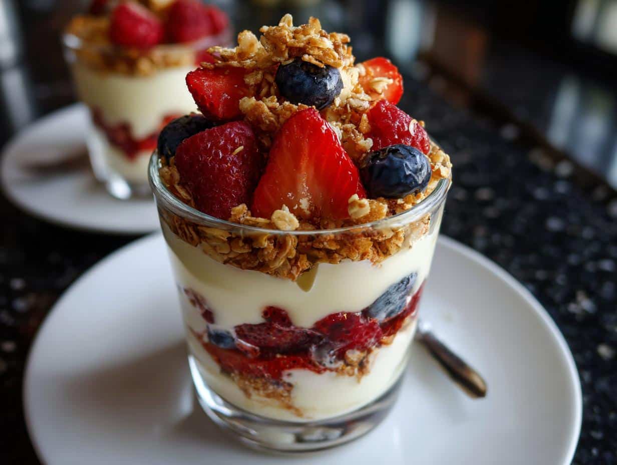 Yogurt Parfait Berry Cups