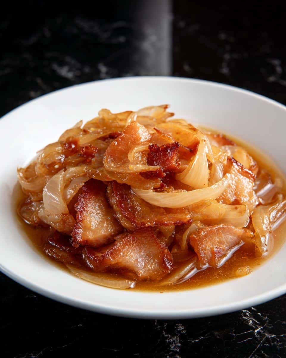 Bacon Onion Boil - detail 1