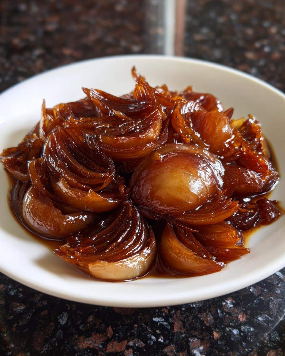 Balsamic Vinegar Onion Boil - detail 2