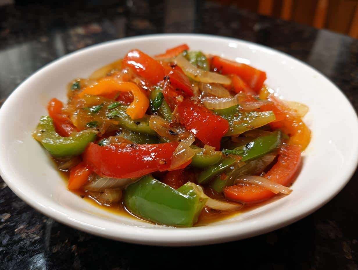 Savory Bell Pepper Onion Boil in Just 30 Minutes