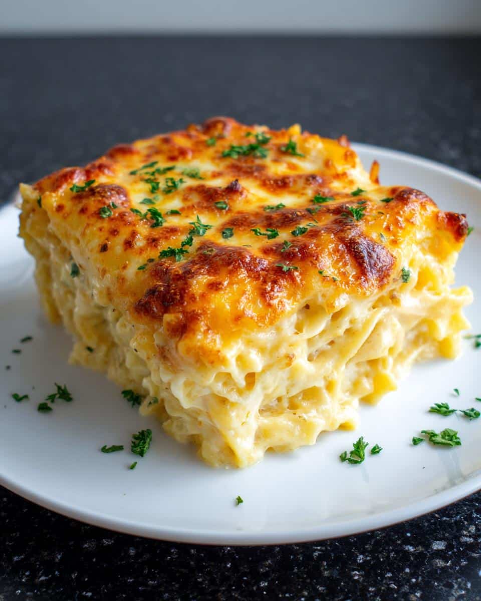 Creamy Cheesy Alfredo Bake - detail 2