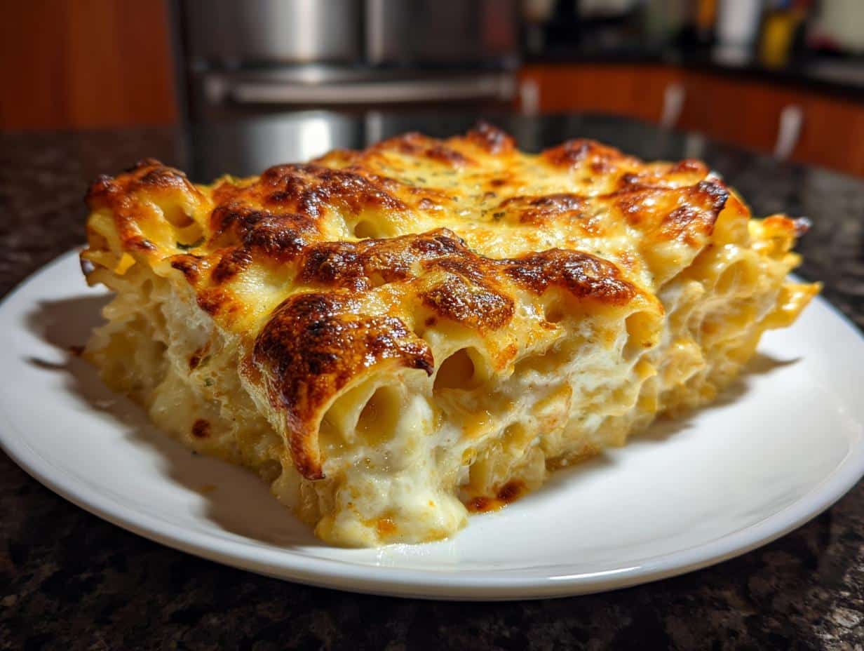 Irresistible Creamy Cheesy Alfredo Bake in 40 Minutes
