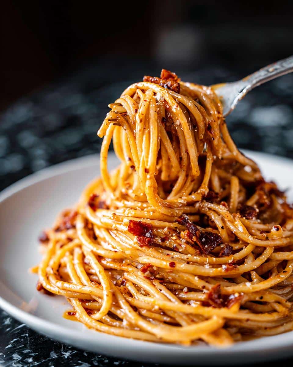 Creamy Chili Oil Pasta - detail 1
