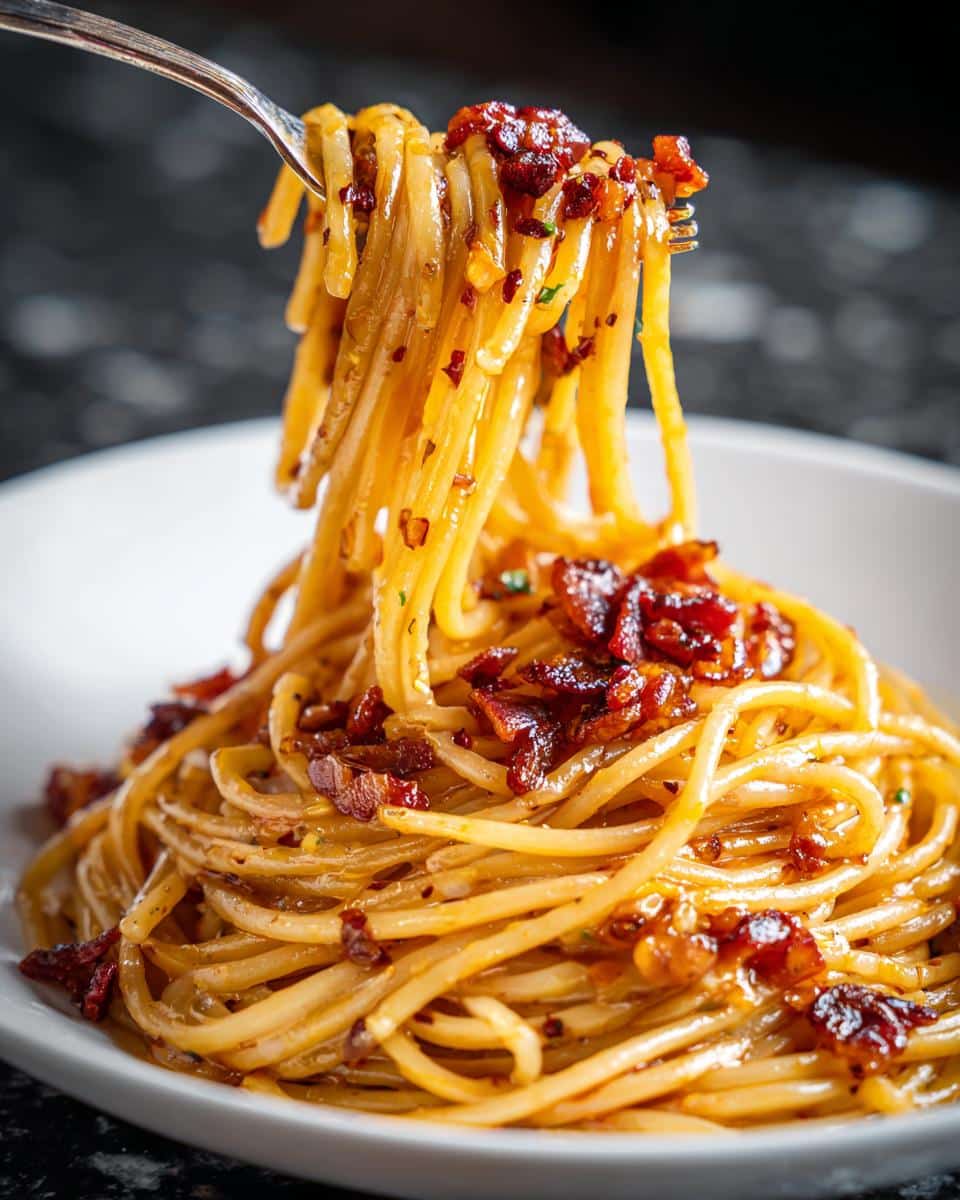 Creamy Chili Oil Pasta - detail 2