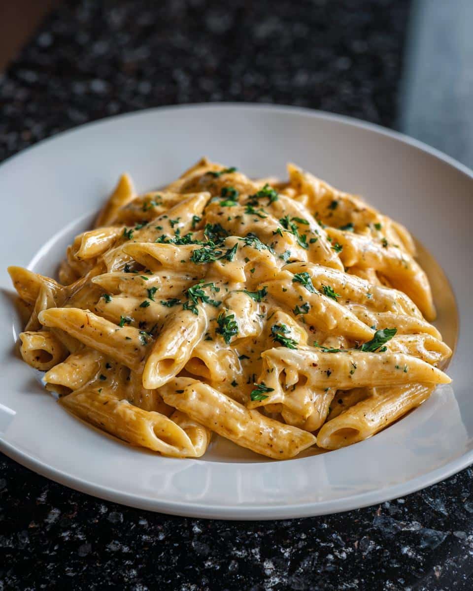 Creamy Garlic Butter Penne - detail 5