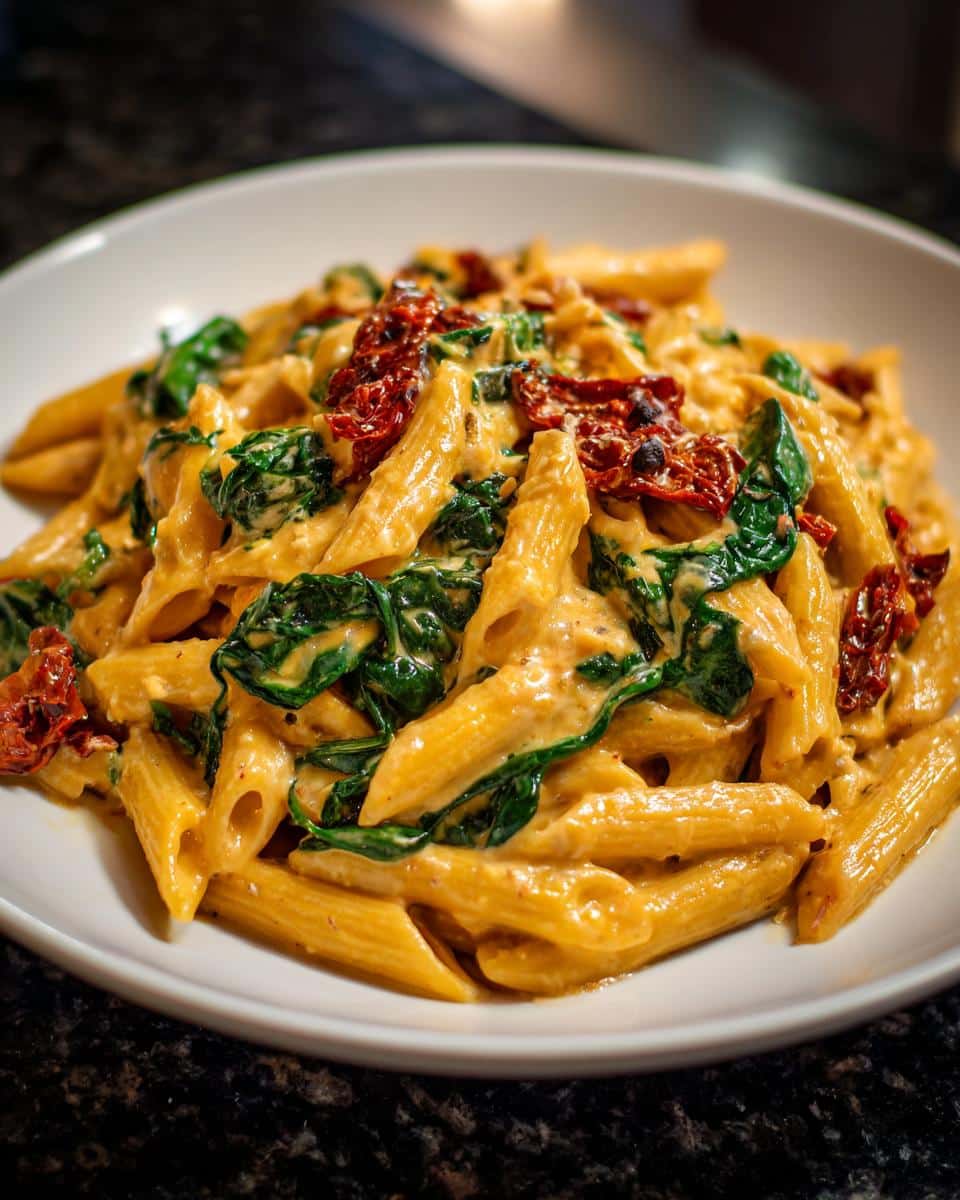 Creamy Garlic Tuscan Pasta - detail 4