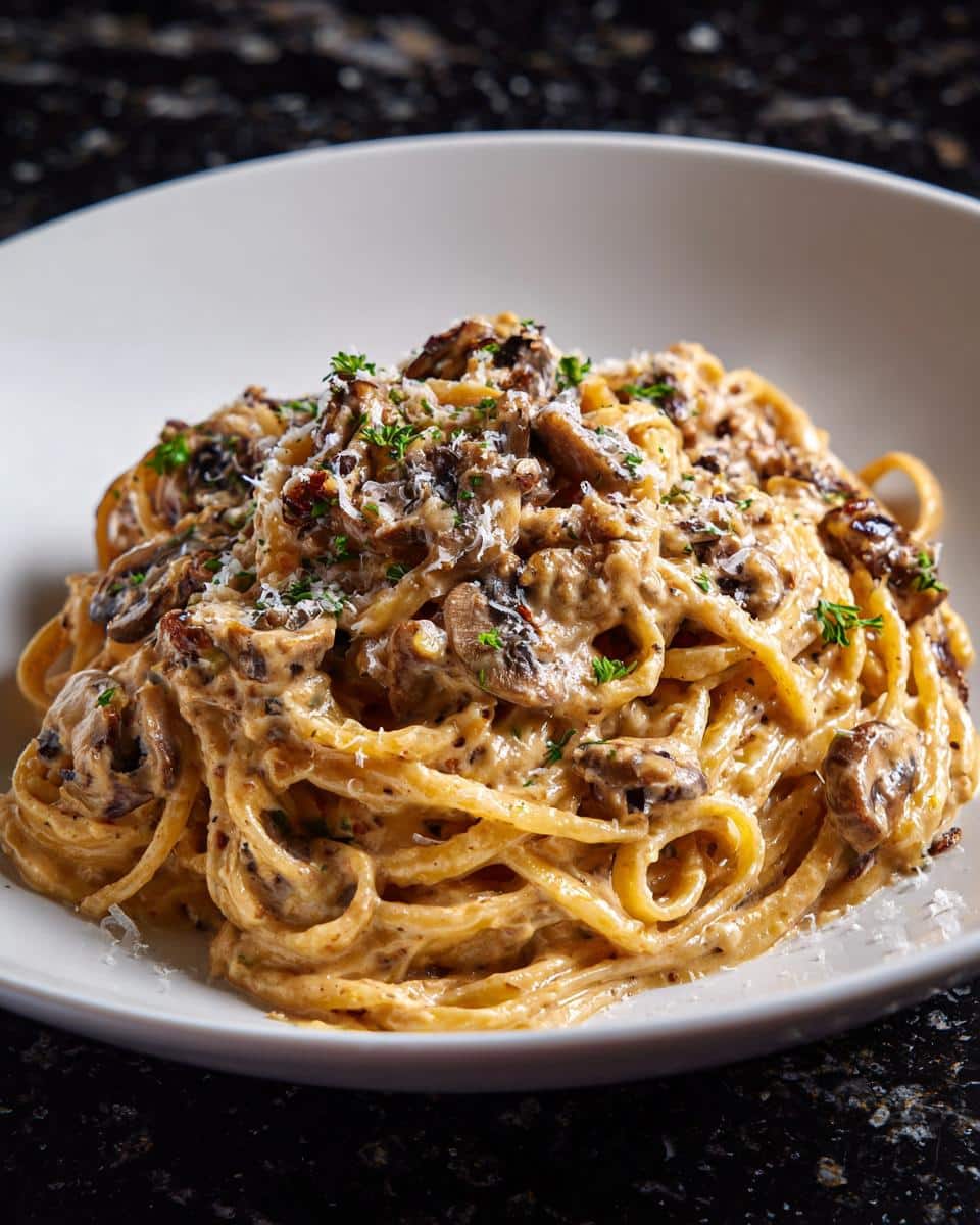 Creamy One-Pan Mushroom Pasta - detail 3