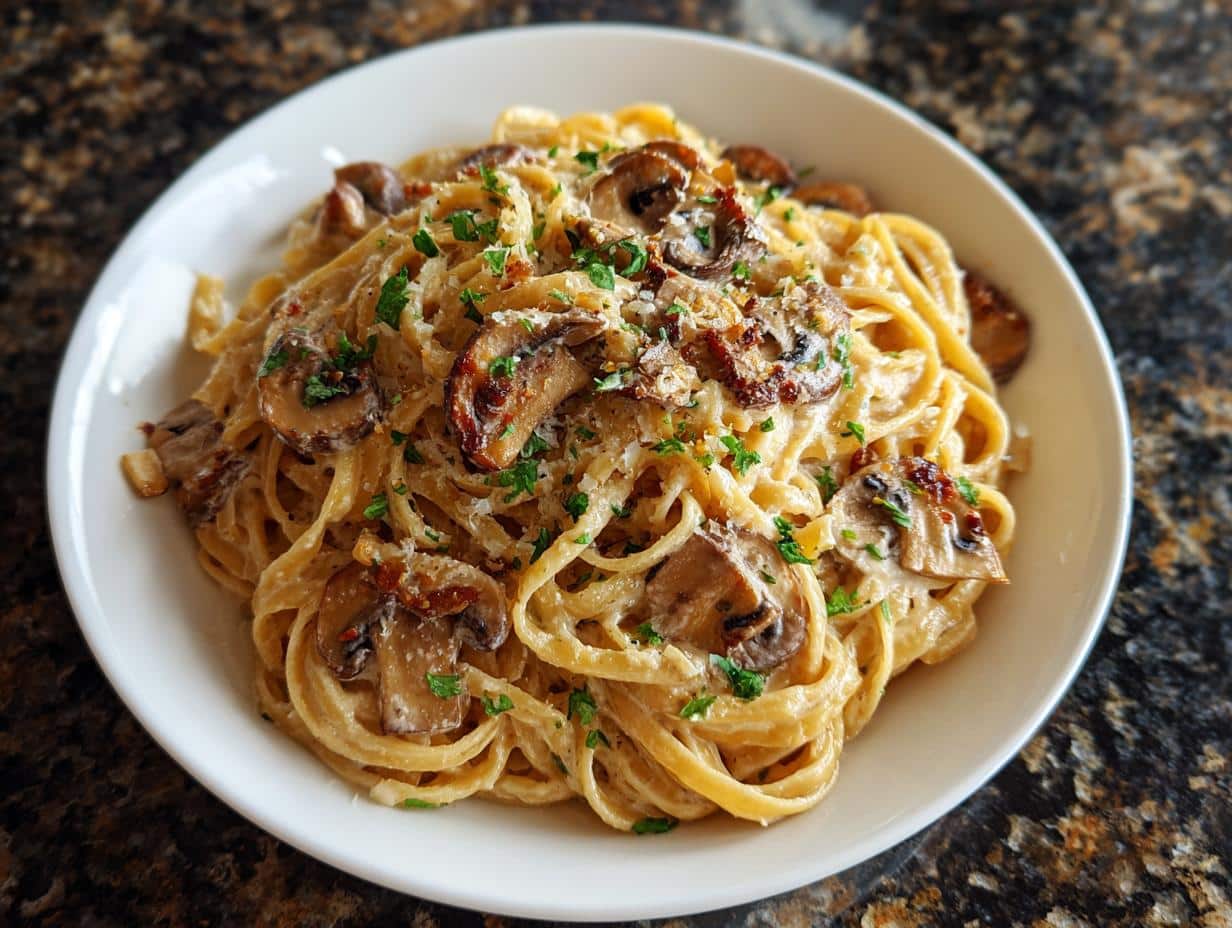 Creamy One-Pan Mushroom Pasta: 5 Steps to Blissful Comfort