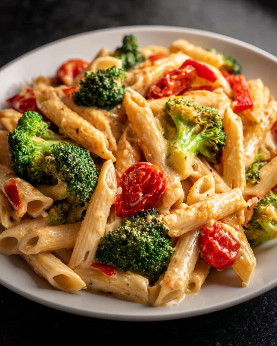 Creamy Roasted Veggie Pasta - detail 1