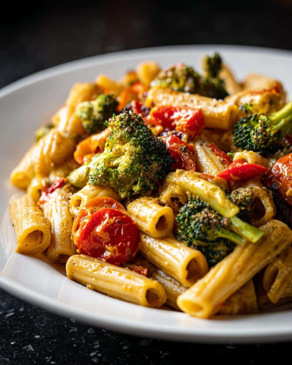 Creamy Roasted Veggie Pasta - detail 3