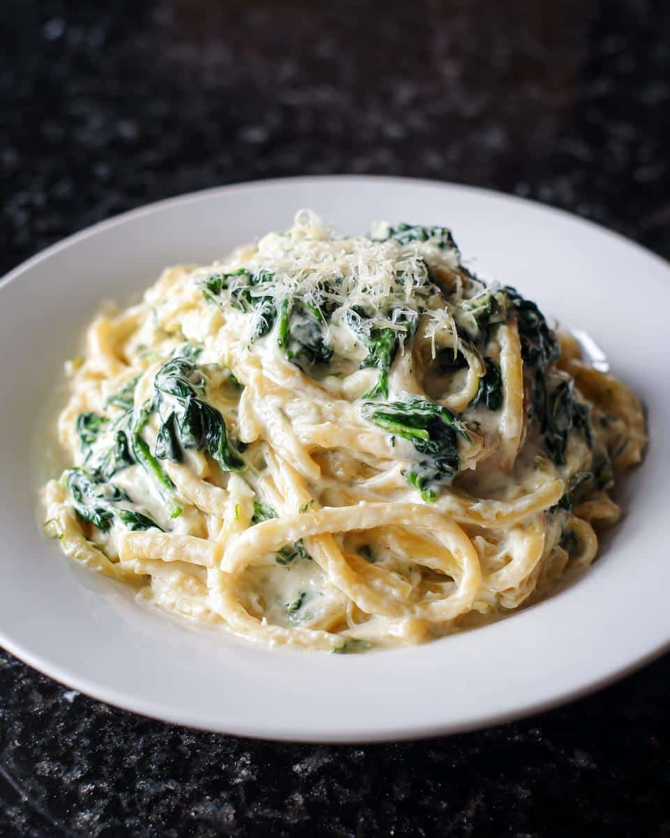 Creamy Spinach Ricotta Pasta - detail 1