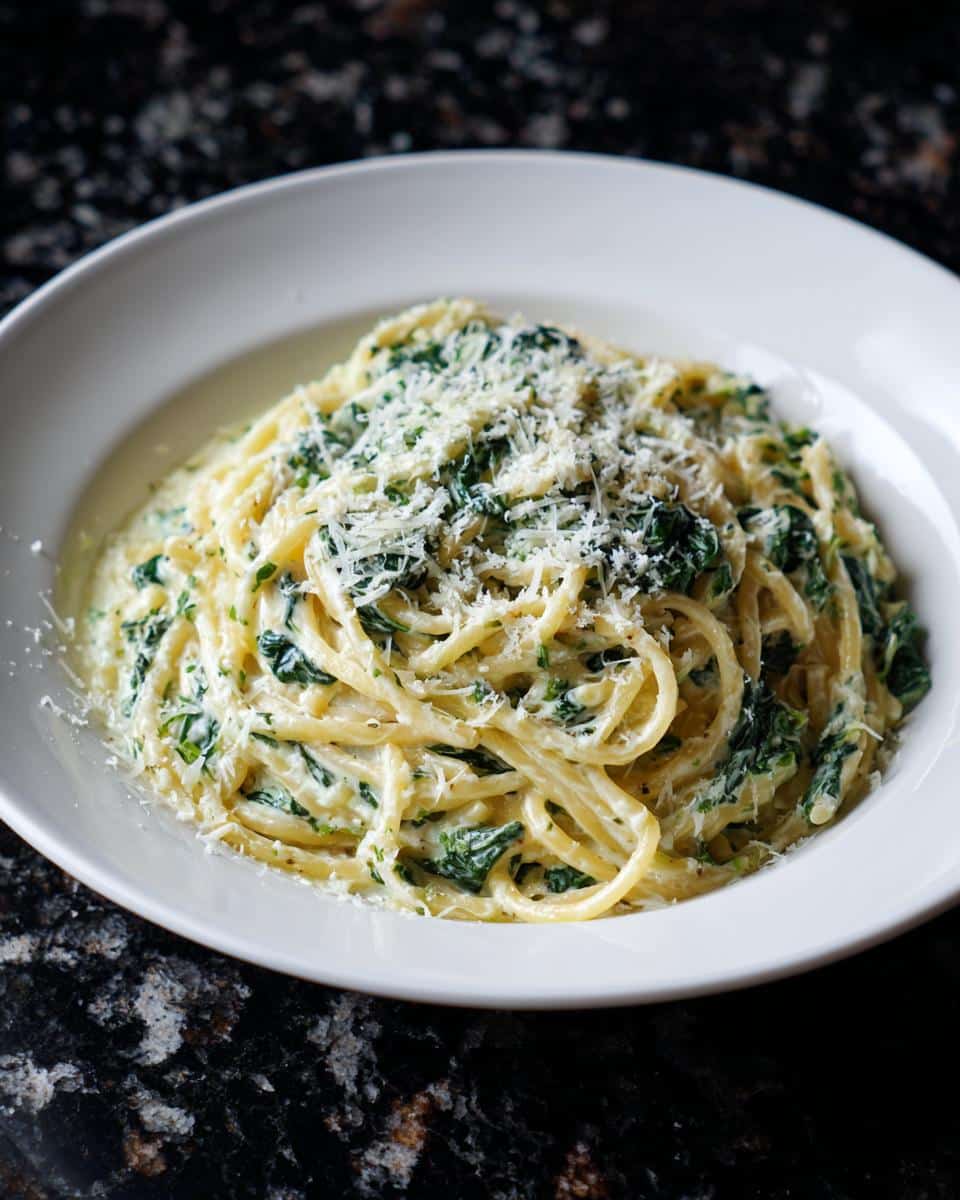 Creamy Spinach Ricotta Pasta - detail 2