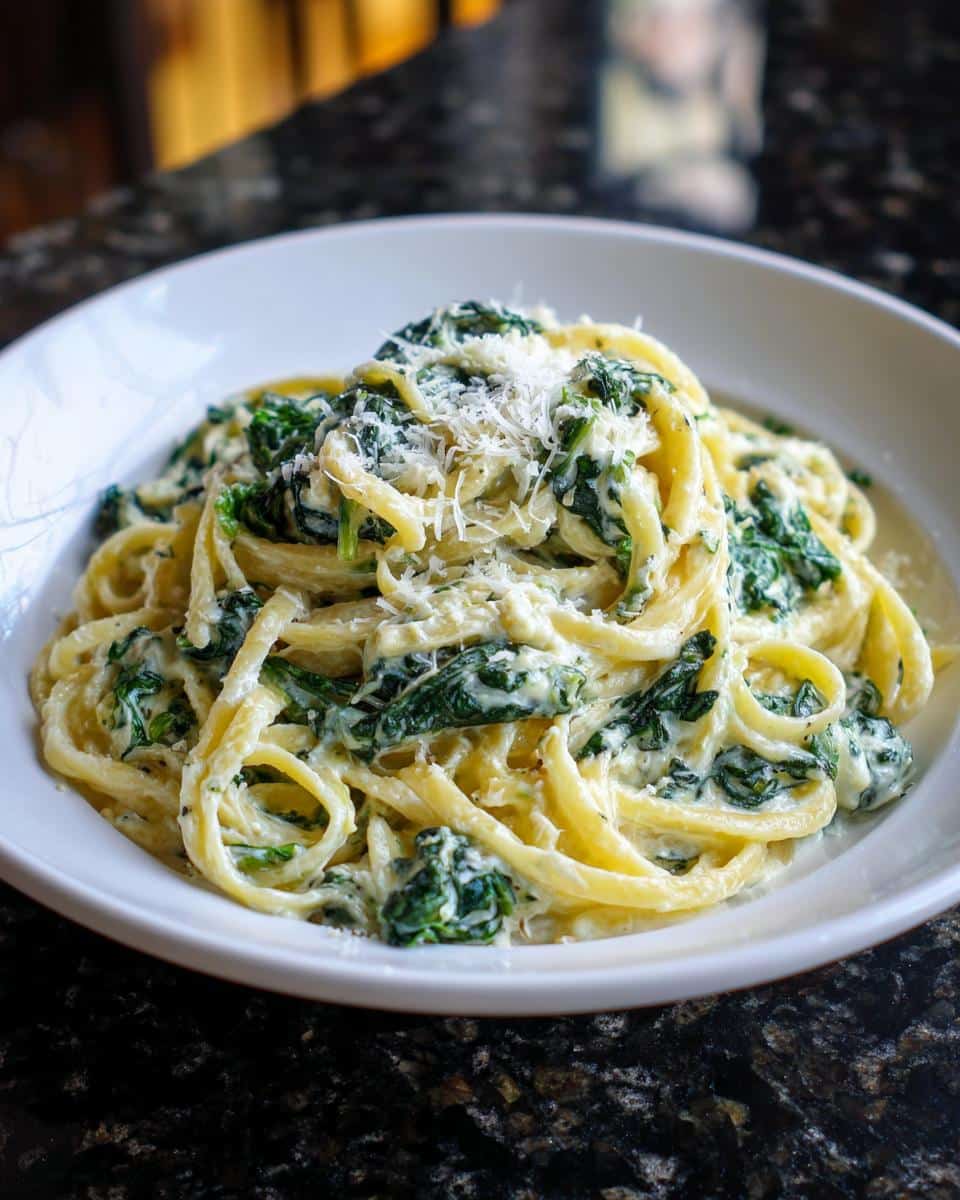 Creamy Spinach Ricotta Pasta - detail 3