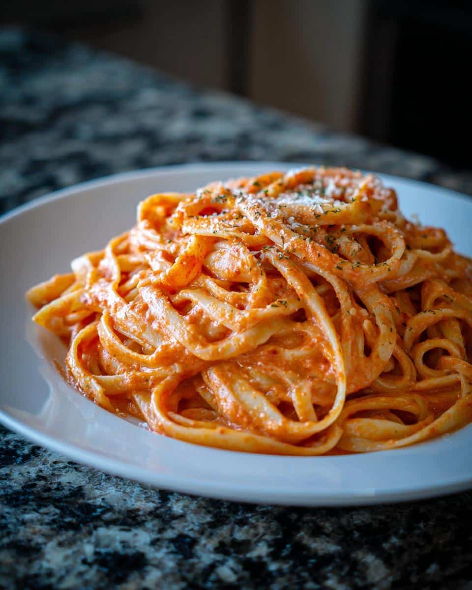Creamy Tomato Alfredo Pasta - detail 2