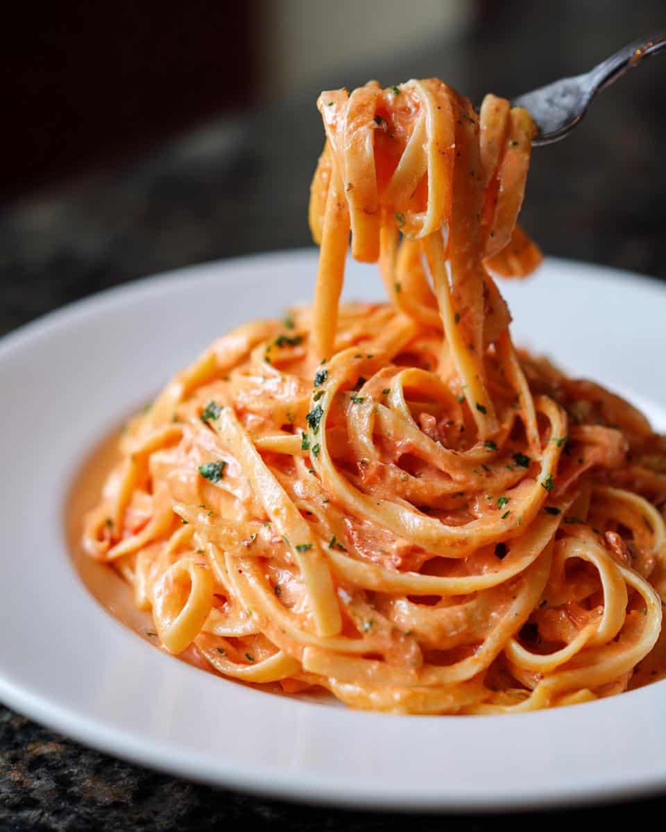 Creamy Tomato Alfredo Pasta - detail 3