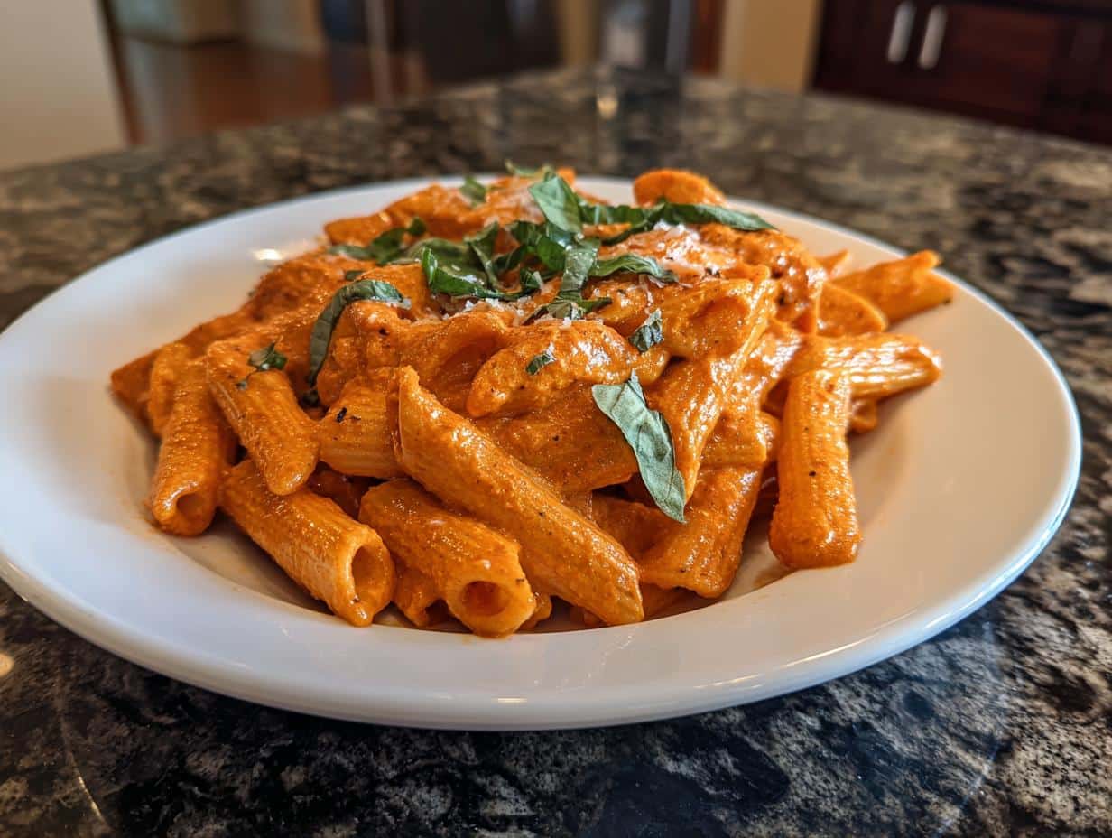 Creamy Tomato Cream Sauce Pasta