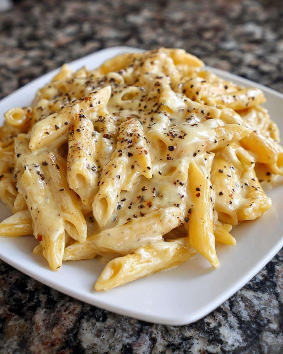 Creamy White Cheddar Pasta - detail 3
