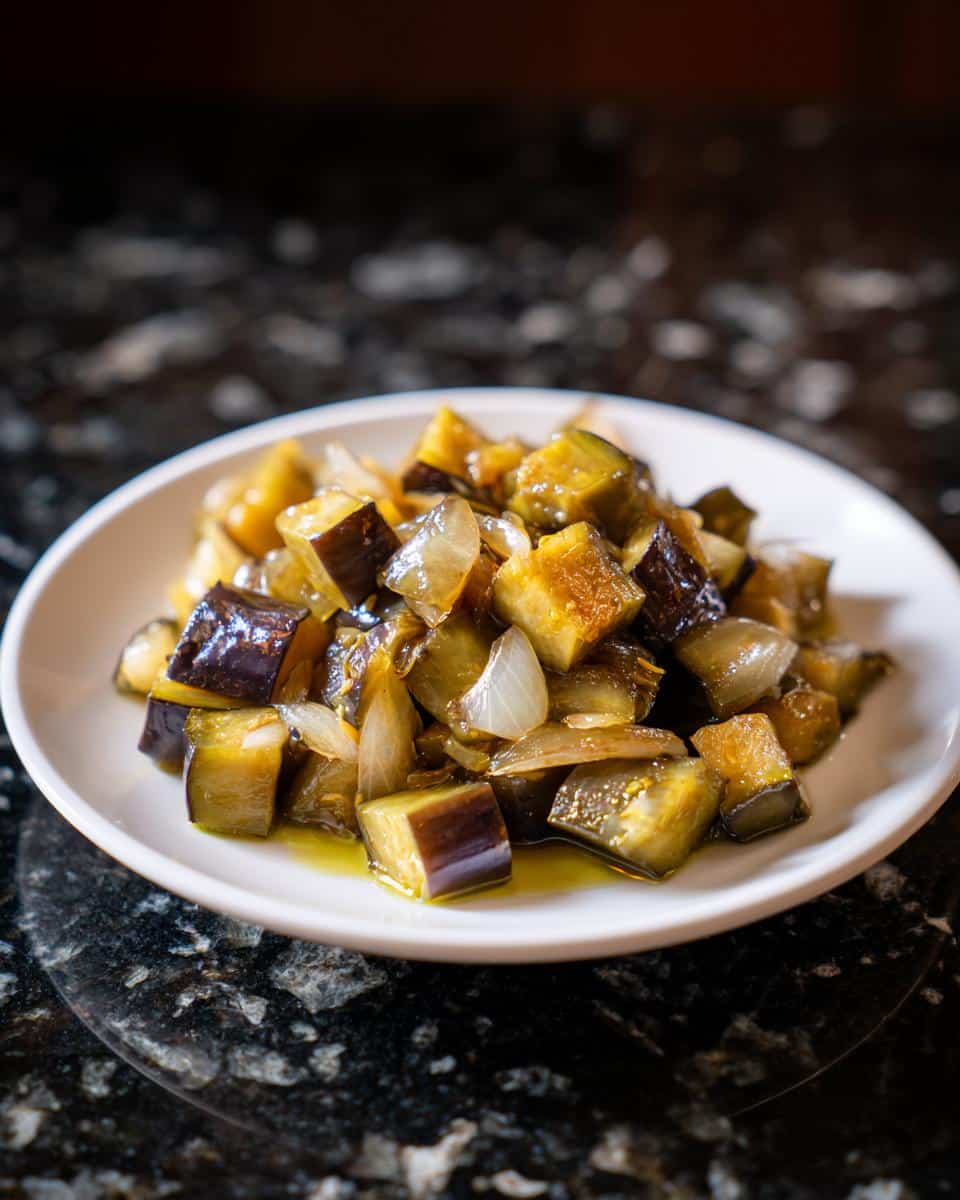 Eggplant Onion Boil - detail 2