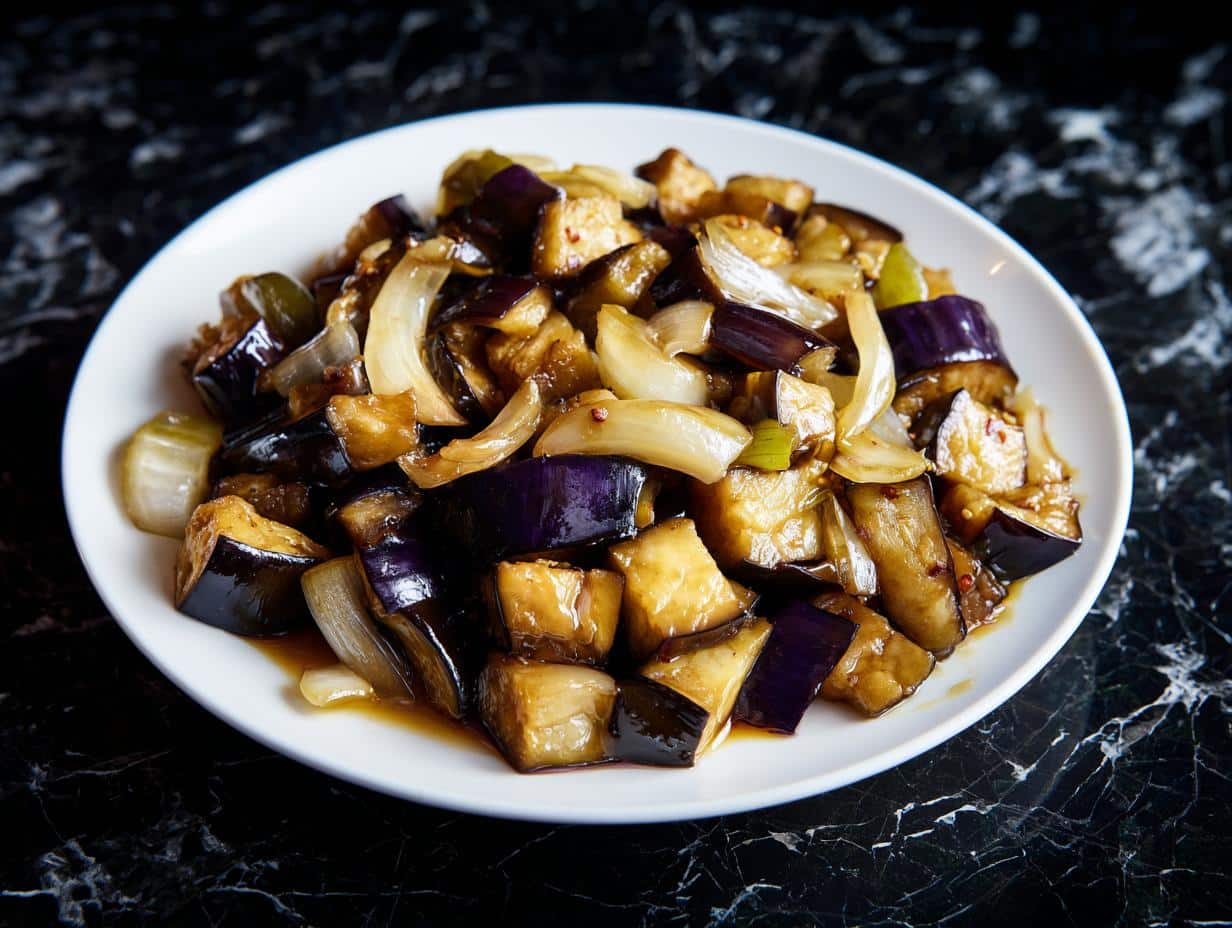 Eggplant Onion Boil - detail 3