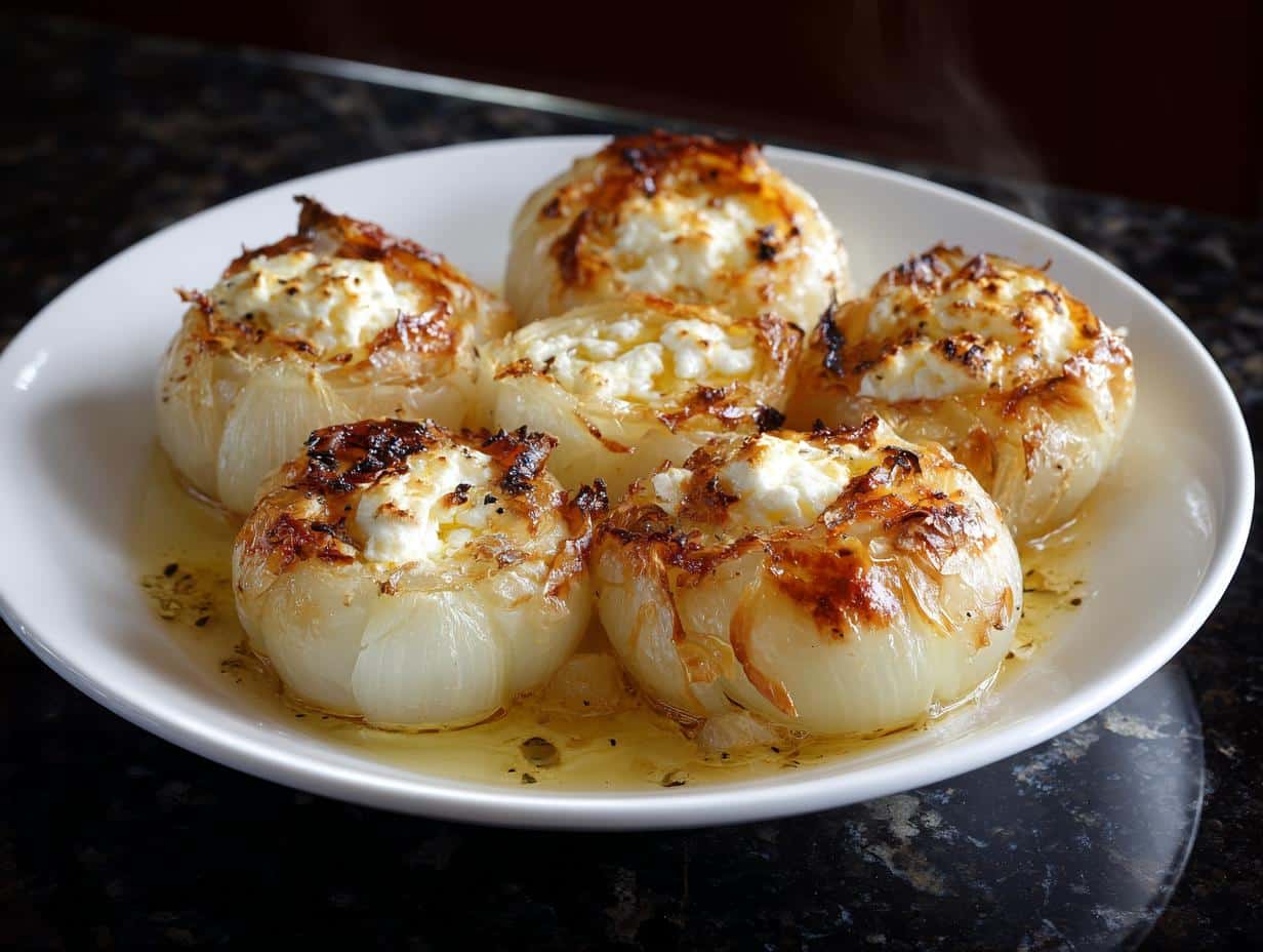 Creamy Feta Cheese Onion Boil Recipe in Just 20 Minutes