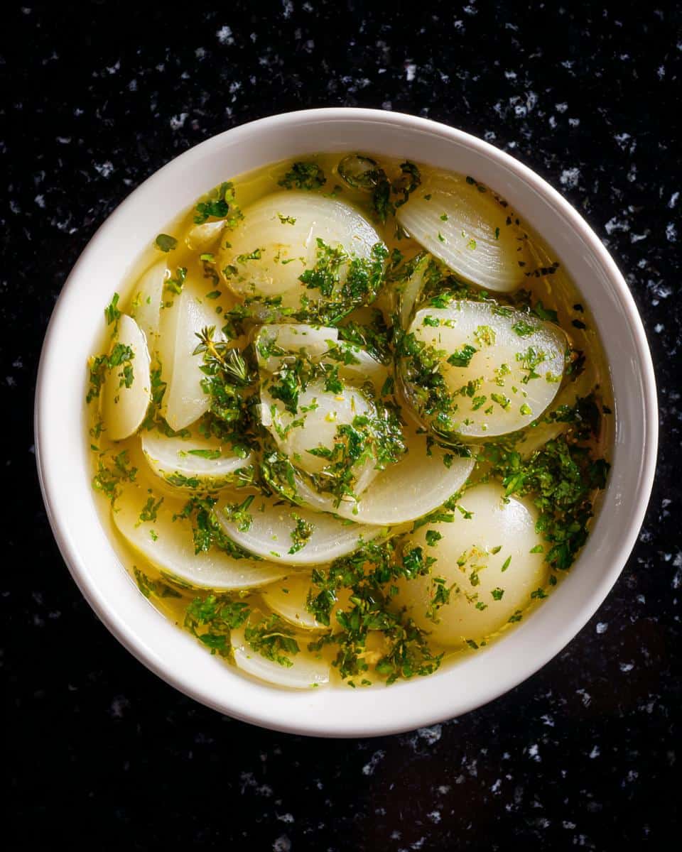 Fresh Herb Onion Boil - detail 1