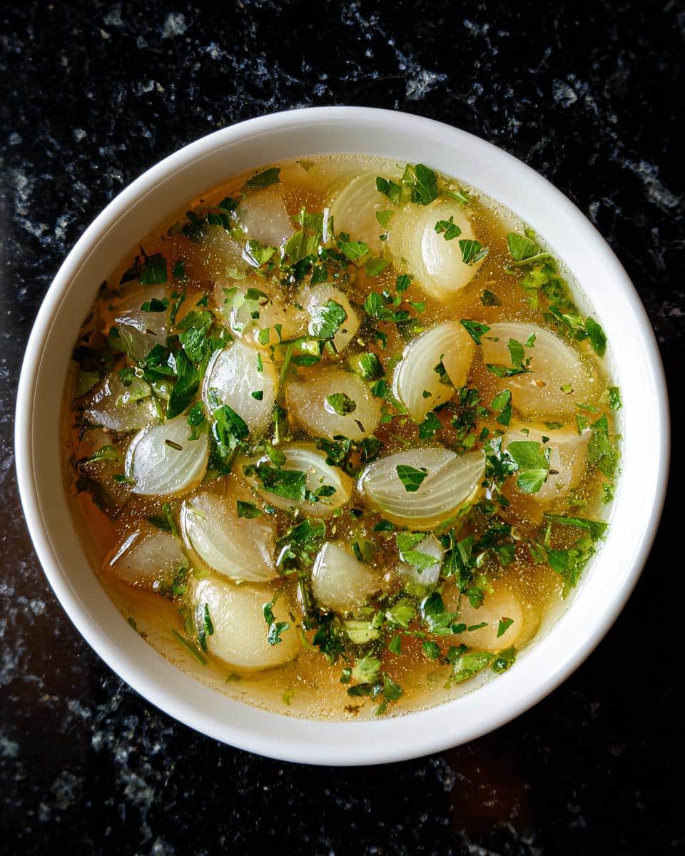 Fresh Herb Onion Boil - detail 2