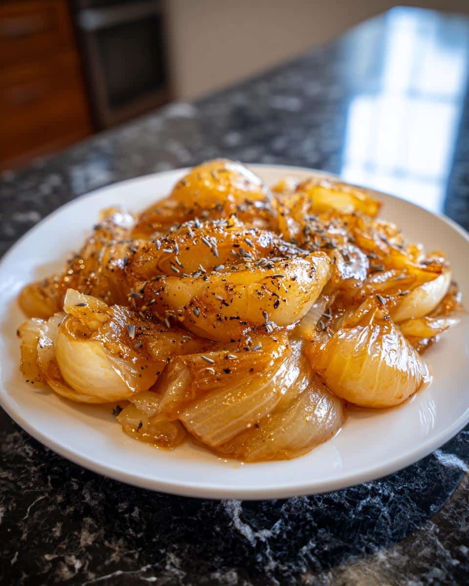 Lavender Honey Onion Boil - detail 4