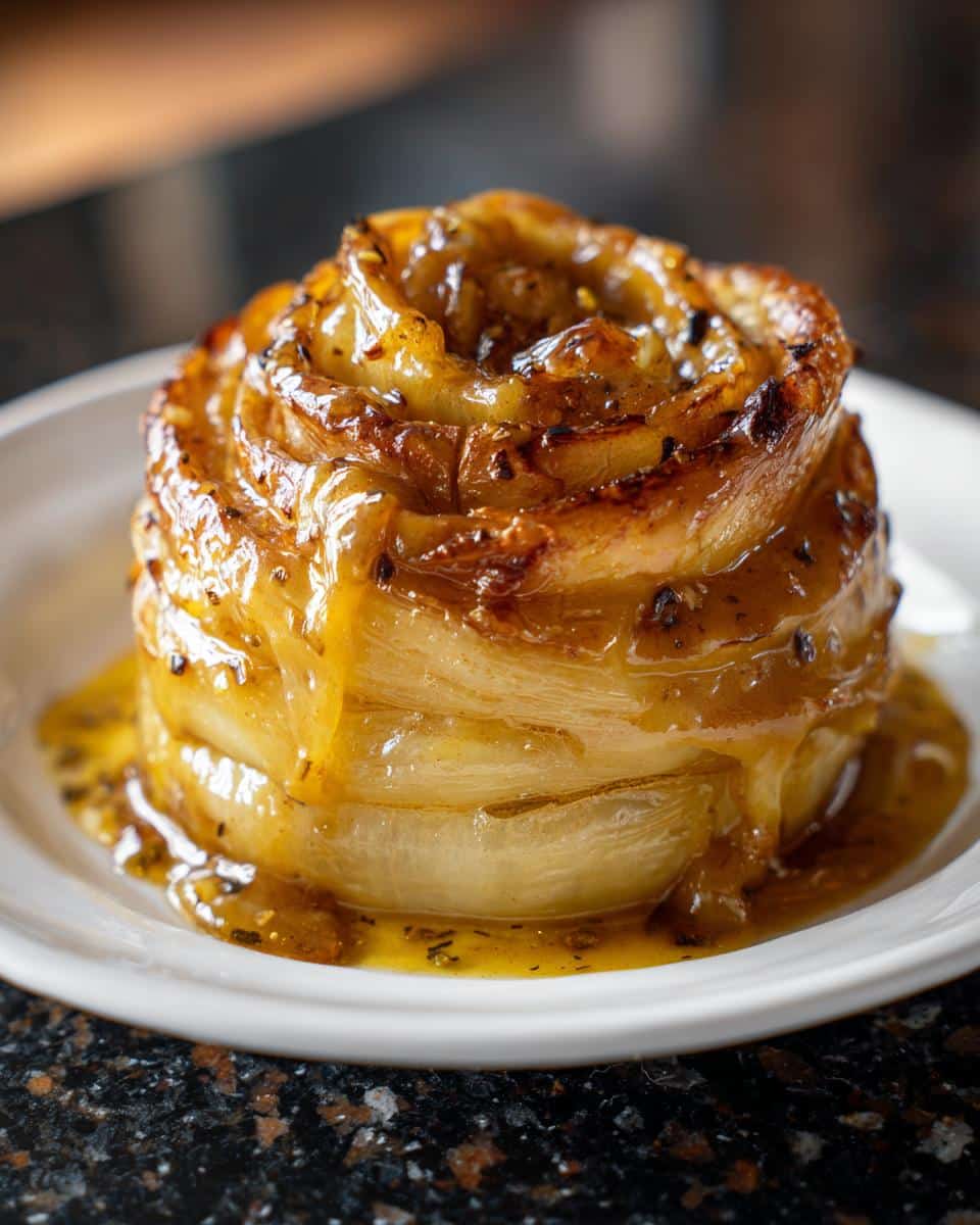 Mustard Sauce Onion Boil