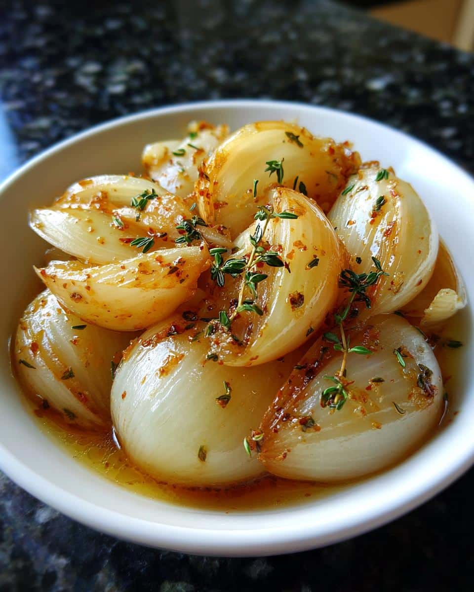 Olive Oil and Herbs Onion Boil - detail 2