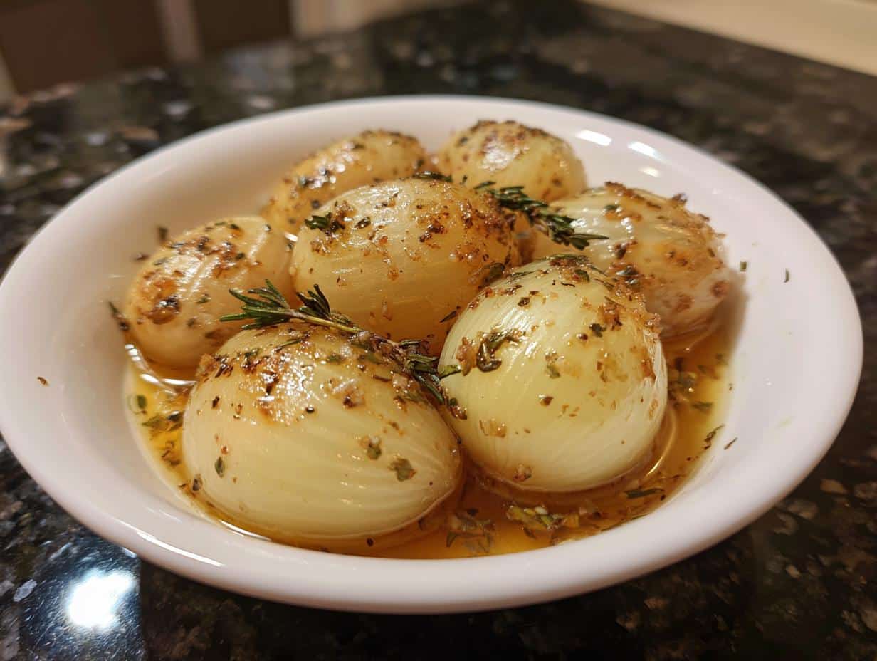 30-Minute Olive Oil and Herbs Onion Boil That Melts Hearts