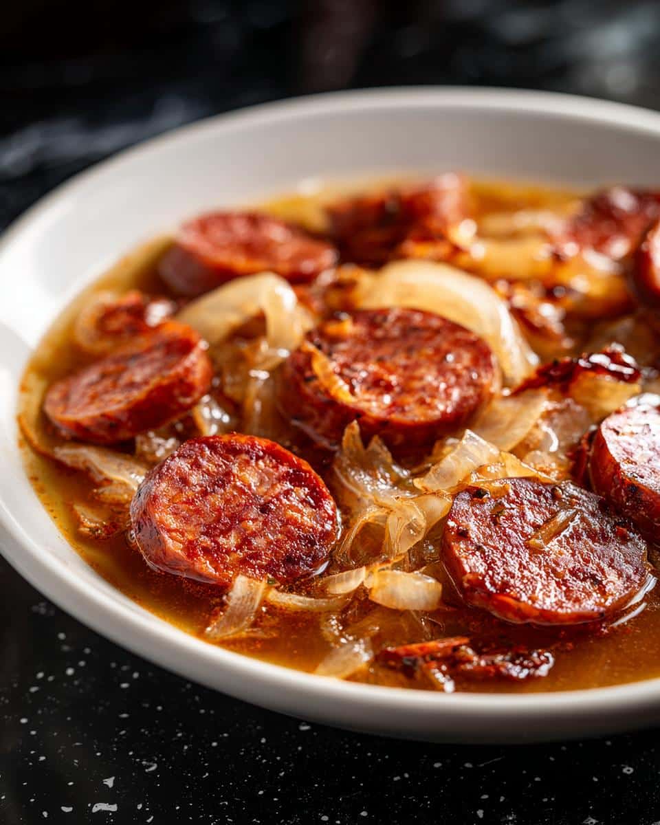 Salami Onion Boil - detail 1